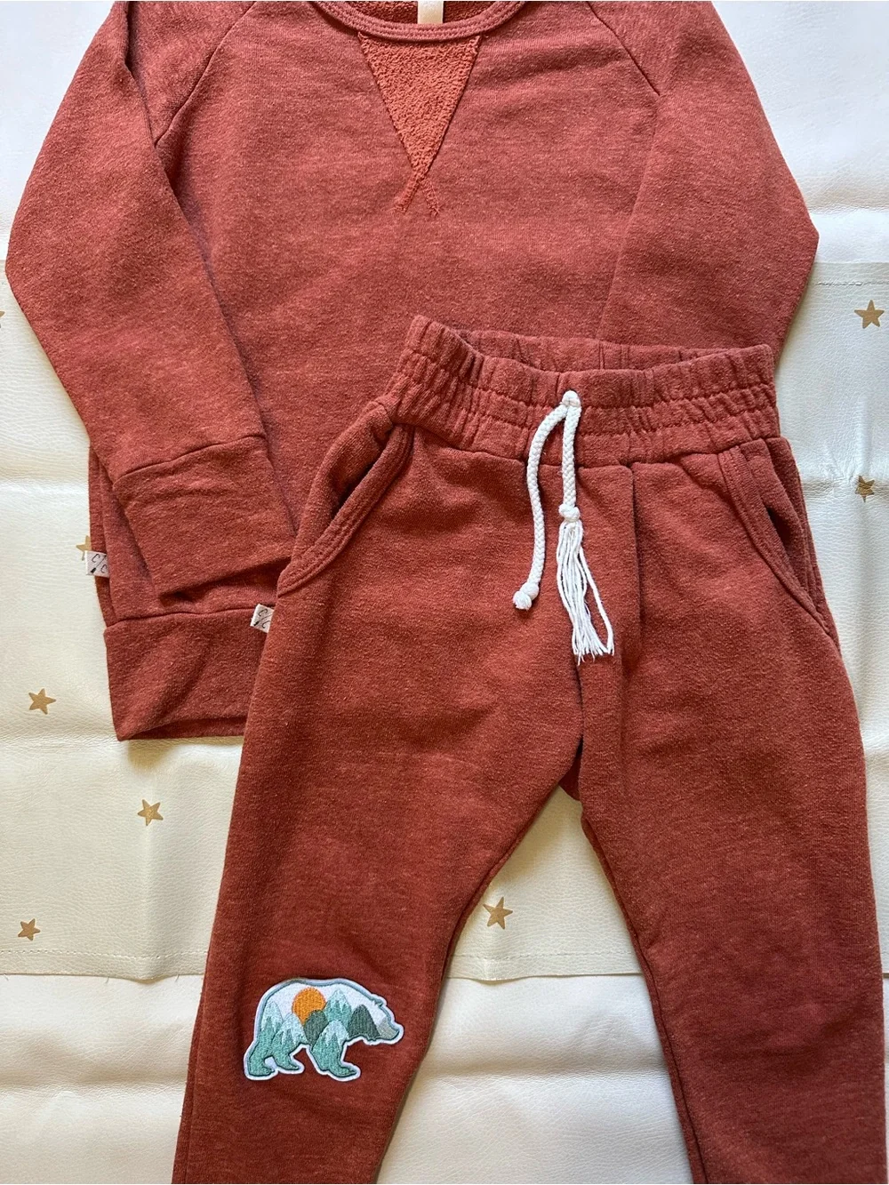 Childhoods Clothing matching cinnamon